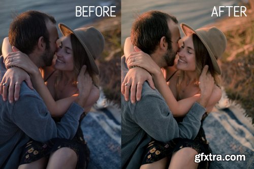 CreativeMarket - Pure Sunset Lightroom Presets 4400317