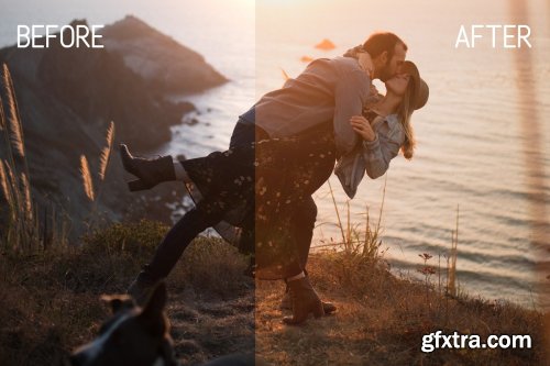 CreativeMarket - Pure Sunset Lightroom Presets 4400317