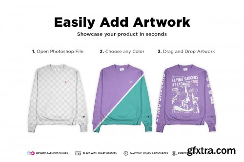 CreativeMarket - Champion Sweatshirt Mockup 4331780