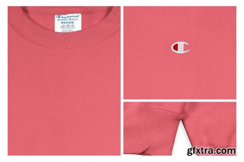 CreativeMarket - Champion Sweatshirt Mockup 4331780