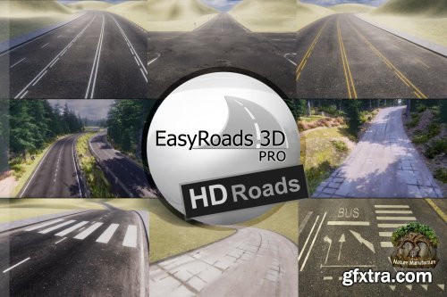 EasyRoads3D Pro Add On - HD Roads