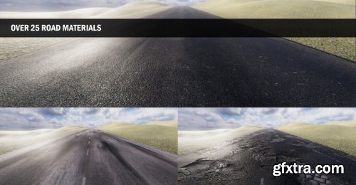 EasyRoads3D Pro Add On - HD Roads