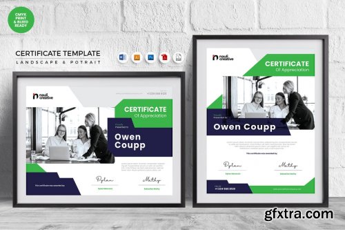 Professional Certificate Template