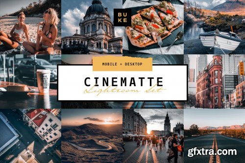 CreativeMarket - 4 Cinematic Lightroom Presets Pack 3861371