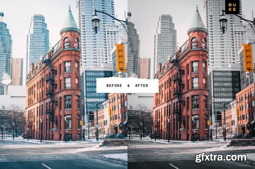 CreativeMarket - 4 Cinematic Lightroom Presets Pack 3861371