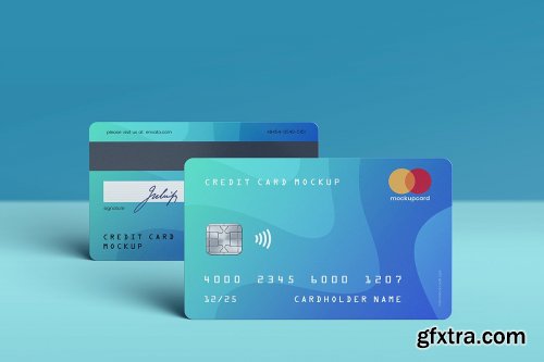 Creativemarket Credit Card Membership Card Mockup Gfxtra