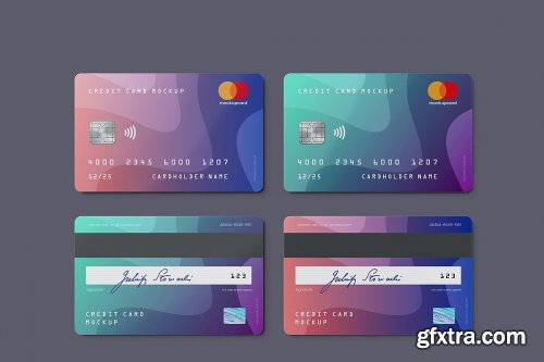 CreativeMarket - Credit Card Membership Card MockUp 4404874