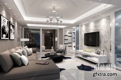 Modern Style Livingroom 392