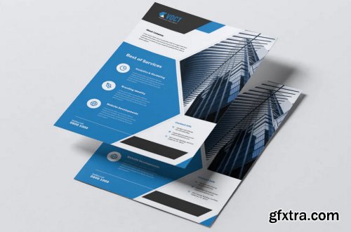 VOCT Creative Agency Flyer & Business Card