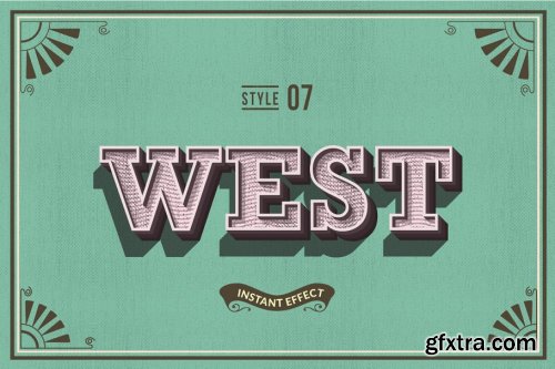 CreativeMarket - Vintage Text Effects (Illustrator) 3584064