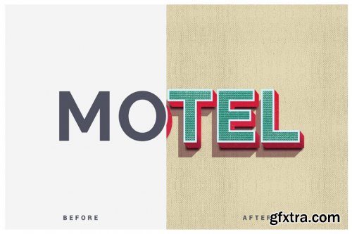 CreativeMarket - Vintage Text Effects (Illustrator) 3584064