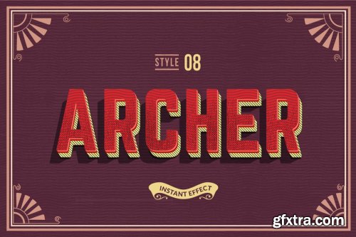 CreativeMarket - Vintage Text Effects (Illustrator) 3584064