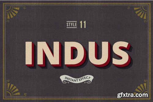 CreativeMarket - Vintage Text Effects (Illustrator) 3584064