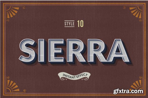 CreativeMarket - Vintage Text Effects (Illustrator) 3584064