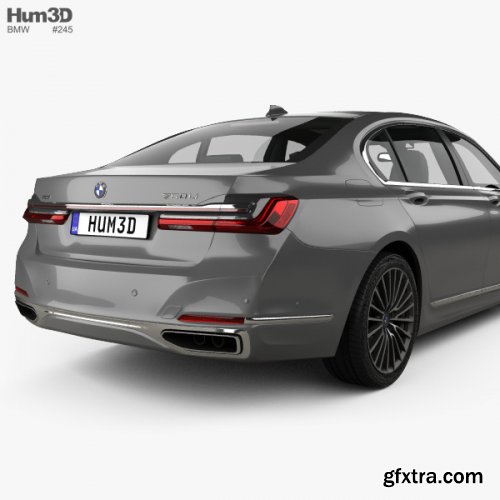 BMW 7-series L 2019 3D model