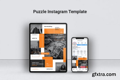 POLO Construction Instagram Puzzle & Facebook Post