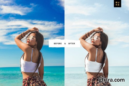 CreativeMarket - 5 Coconut Lightroom Presets Pack 3862010