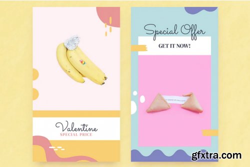 Instagram Stories Pack v.01 Sweets Series