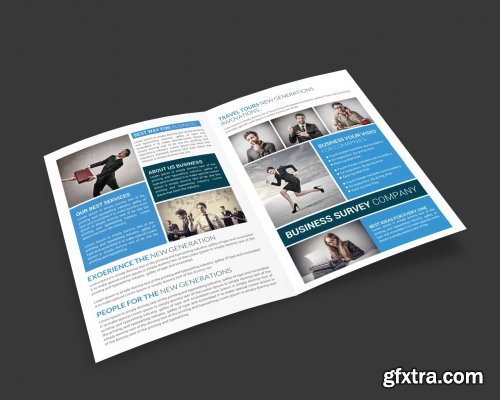 CreativeMarket - Communication Company Brochure 4325951