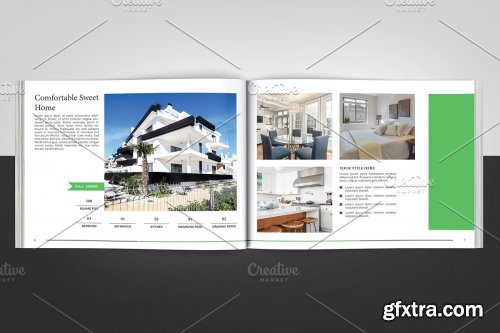 CreativeMarket - Real Estate Brochure Catalog V911 4073252