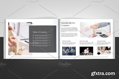 CreativeMarket - Real Estate Brochure Catalog V911 4073252