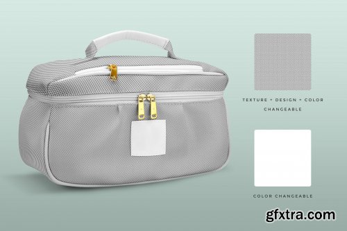 CreativeMarket - Portable Makeup Bag Mockup 4408020