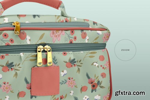 CreativeMarket - Portable Makeup Bag Mockup 4408020