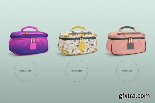 CreativeMarket - Portable Makeup Bag Mockup 4408020