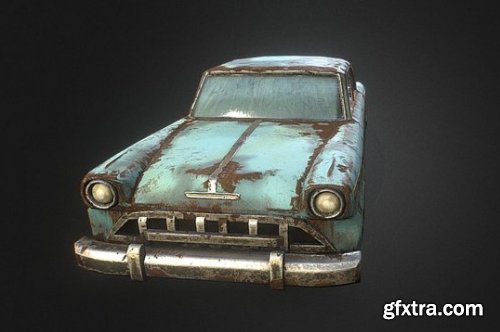 Old car 3d model