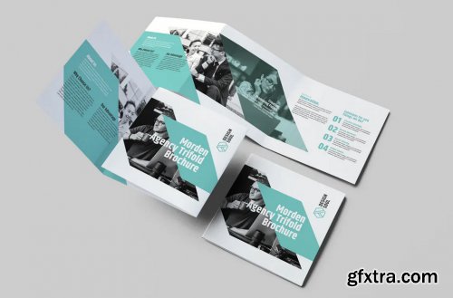 Square Trifold Brochure