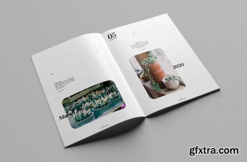 Multipurpose creative portfolio magazine