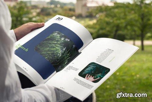 Multipurpose creative portfolio magazine