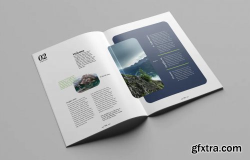 Multipurpose creative portfolio magazine