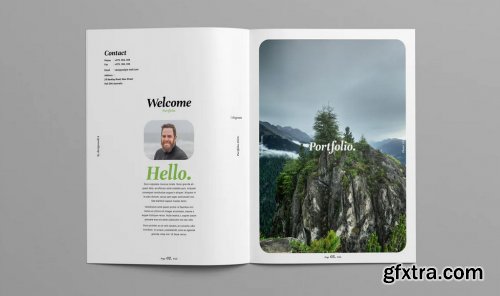 Multipurpose creative portfolio magazine