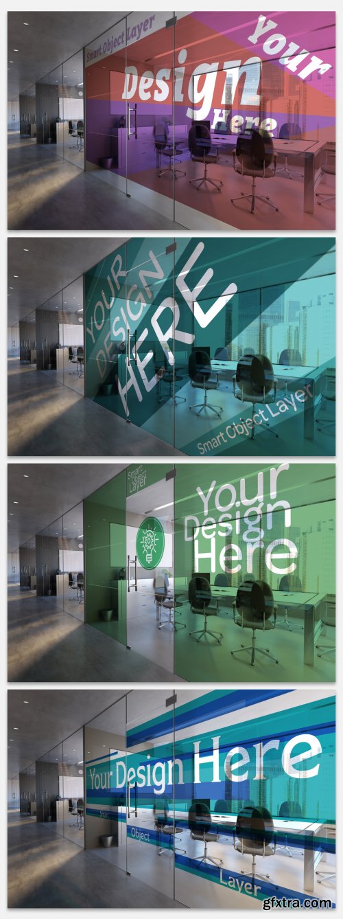 Conference Room Mural Mockup 260554810