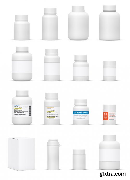 35 Prescription Medication Mockups 161905993