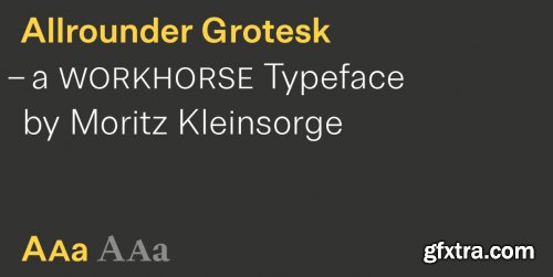 Allrounder Grotesk Complete Family