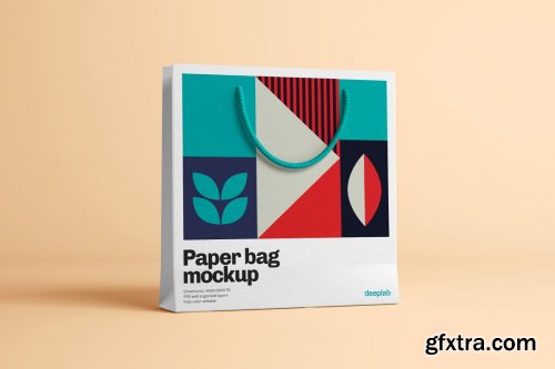 CreativeMarket - Paper Bag Mockup - 10 Sets 4429120