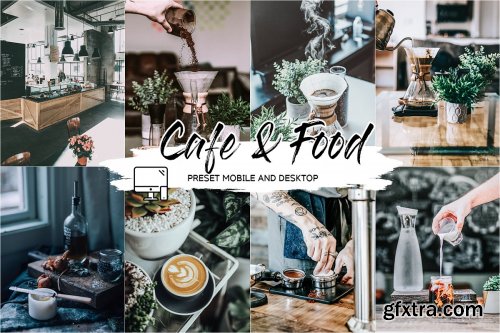 CreativeMarket - CAFE & FOOD FILM LIGHTROOM PRESETS 4433385