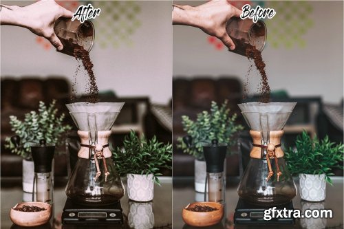 CreativeMarket - CAFE & FOOD FILM LIGHTROOM PRESETS 4433385