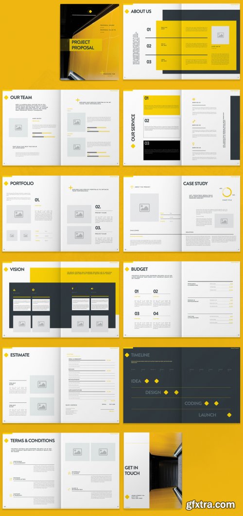 Yellow Proposal Layout 274125501