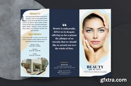 Beauty Spa Trifold Brochure