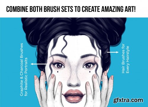 CreativeMarket - Perfect Portrait Brush Bundle 4383361