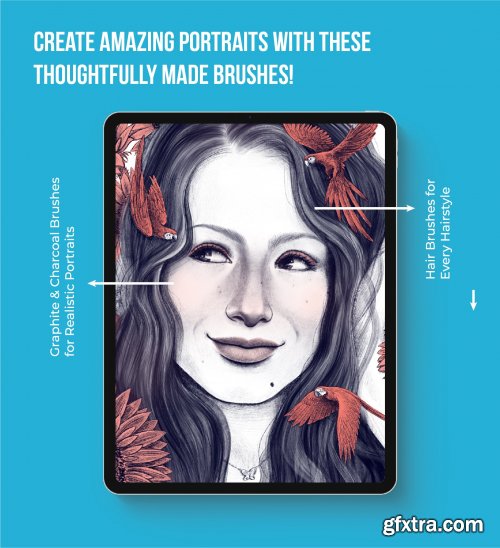 CreativeMarket - Perfect Portrait Brush Bundle 4383361