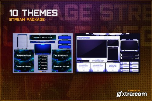 CreativeMarket - STREAM PACKAGE MEGA BUNDLE V2 4460367