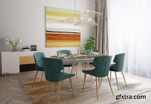 Nordic Dining room 04