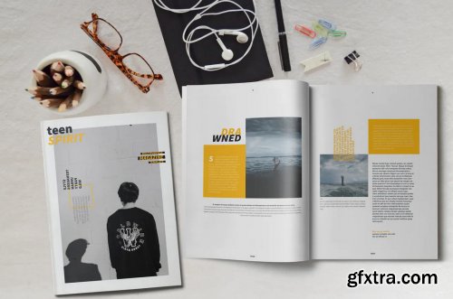 Multipurpose Indesign Magazine Template