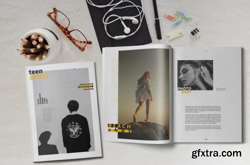 Multipurpose Indesign Magazine Template