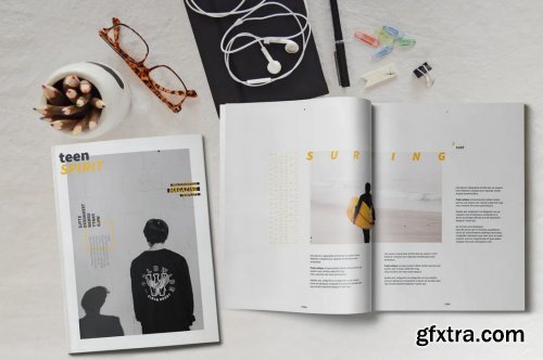 Multipurpose Indesign Magazine Template