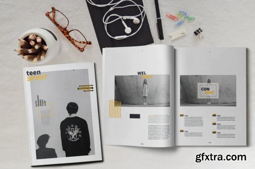 Multipurpose Indesign Magazine Template